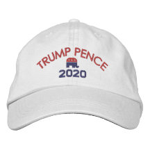 Donald Trump Mike Pence - with Republican Elephant
