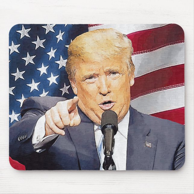 Donald Trump Mouse Pad (Front)