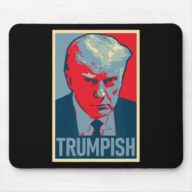 Donald Trump Mug Shot  Mouse Pad (Front)