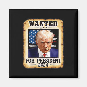 Donald Trump Mug Shot Wanted For U.s. President 20 Magnet