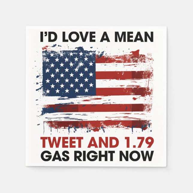 Donald Trump Napkin (Front)