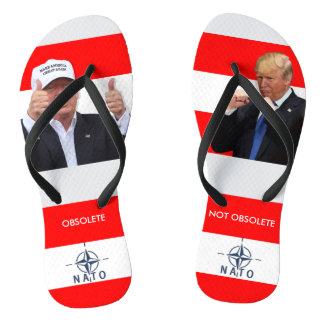 DONALD TRUMP: NATO IS OBSOLETE/NOT OBSOLETE FLIP FLOPS