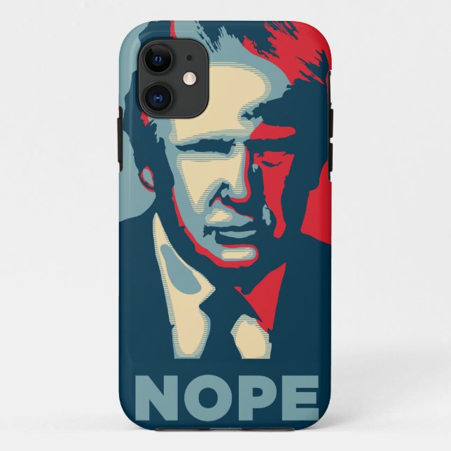 donald trump nope Case-Mate iPhone case (Back)