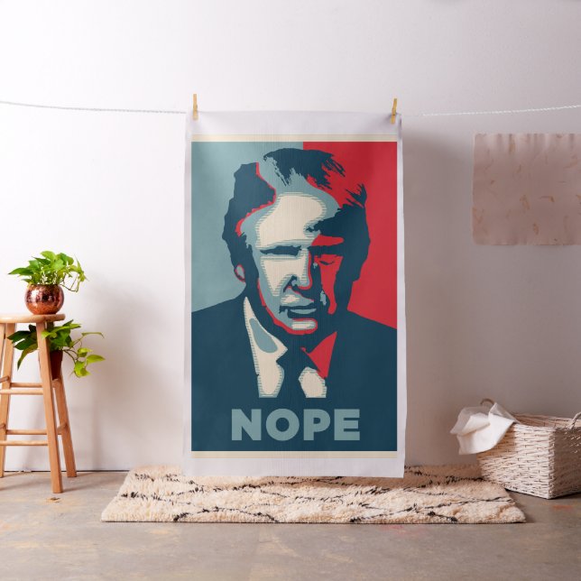 donald trump nope fabric (In Situ)