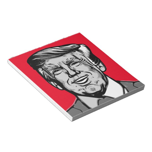 DONALD TRUMP  NOTEPAD (Angled)