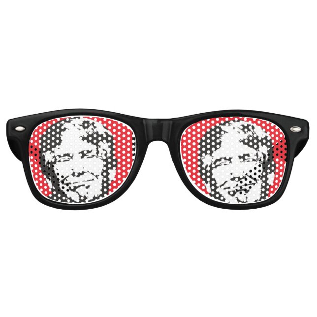 DONALD TRUMP NOVELTY FUNNY Party Sunglasses (Front)