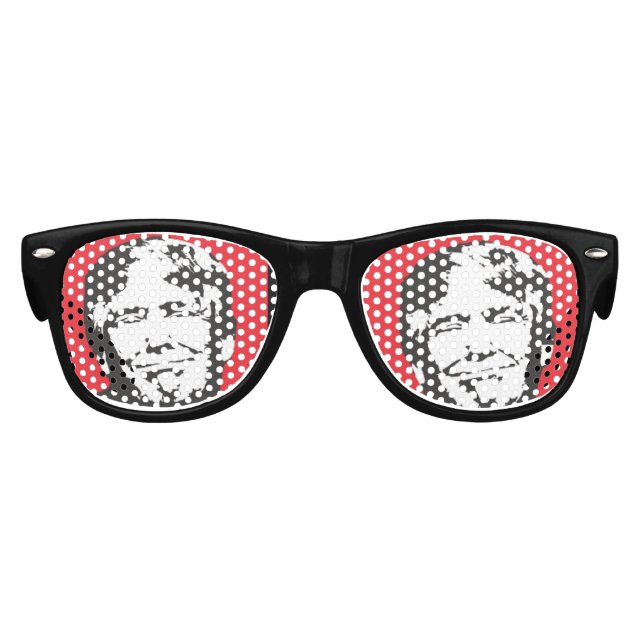 DONALD TRUMP NOVELTY FUNNY Party Sunglasses (Front)