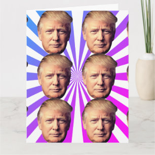 DONALD TRUMP OBTENEZ UNE CARTE BIEN SURTAILLÉE