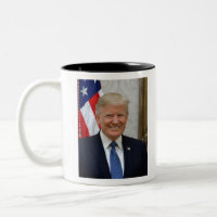 Donald Trump Official Presidential Portrait