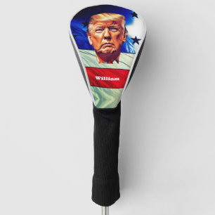Donald Trump Old Glory Golf Head Cover