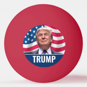 Donald Trump Photo - President 2024 Ping Pong Ball