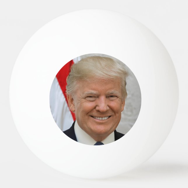 Donald Trump Ping Pong Ball (Front)