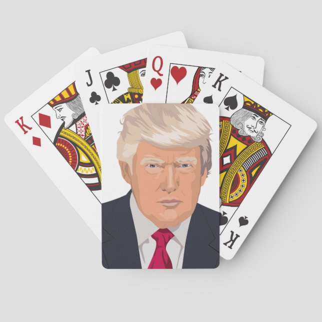 DONALD TRUMP PLAYING CARDS (Back)