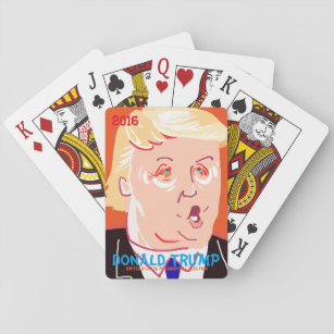 Donald Trump. Playing Cards