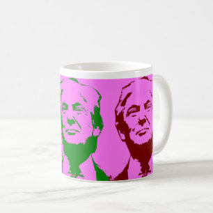 Donald Trump Pop Art Vote Trump 2020 Coffee Mug