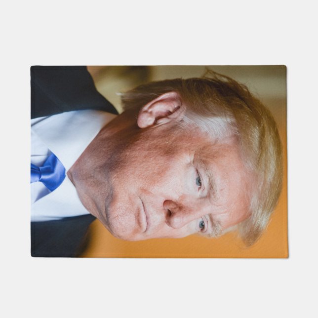 Donald Trump Portrait Doormat (Front)