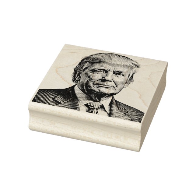 DONALD TRUMP PORTRAIT RUBBER STAMP (Stamp)