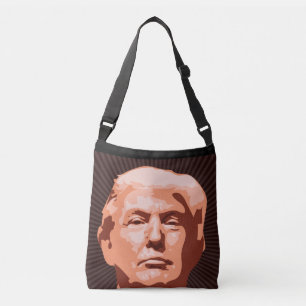 DONALD TRUMP POURSUIVRE, TOUT SUR LE SAC DE CROSSB