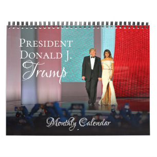 Donald Trump Presidency 2024 Calendar Monthly Wall