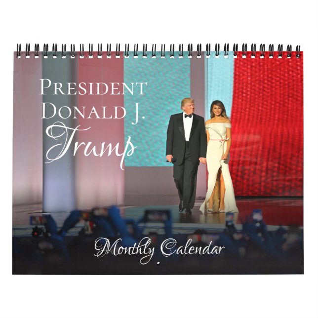 Donald Trump Presidency 2024 Calendar Monthly Wall (Cover)