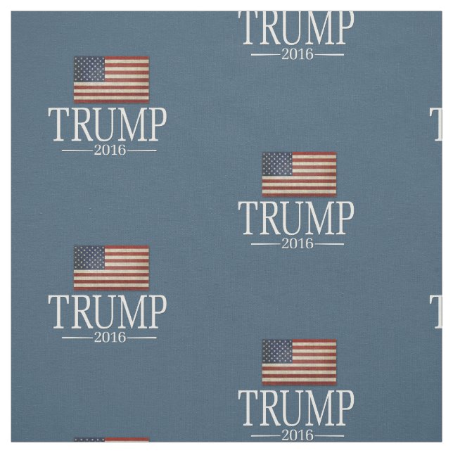 Donald Trump - President 2016 Fabric (Swatch)