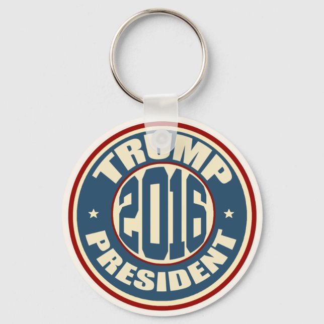 Donald Trump President 2016 Keychain (Front)