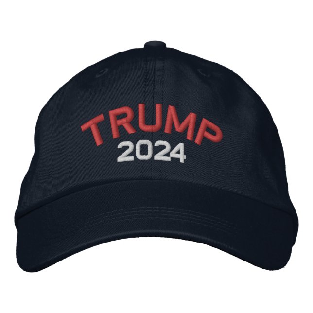 Donald Trump President 2024 Embroidered Hat (Front)