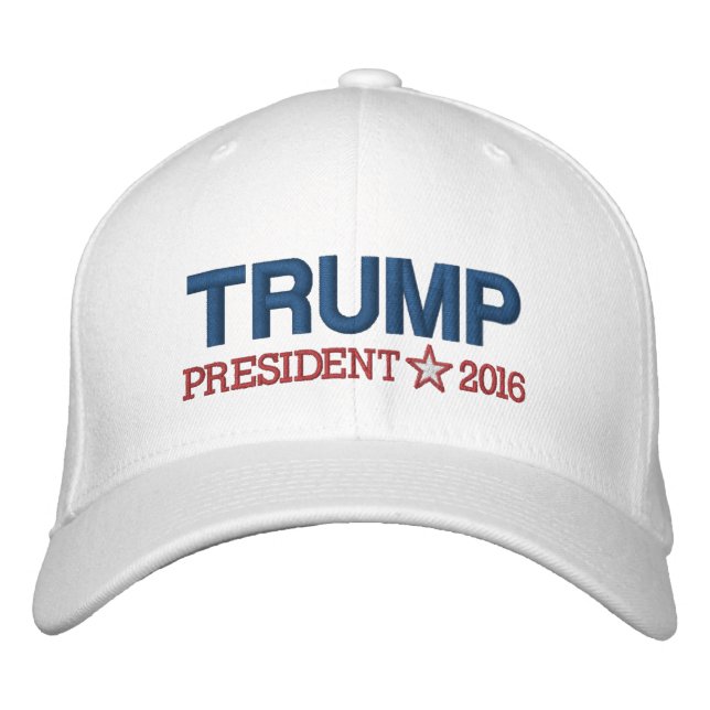 Donald Trump - President CAN CHANGE DATE Embroidered Hat (Front)