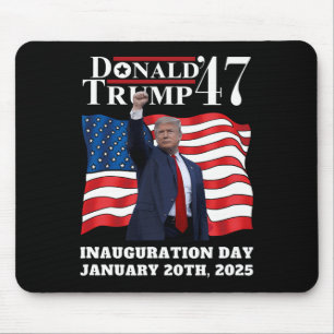 Donald Trump President Inauguration Day 2025 Victo Mouse Pad