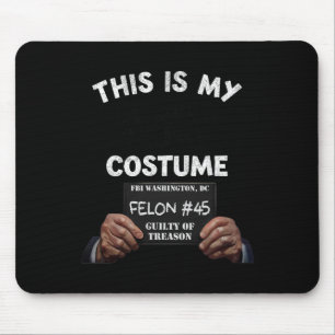 Donald Trump Prison Halloween Costume  Mouse Pad