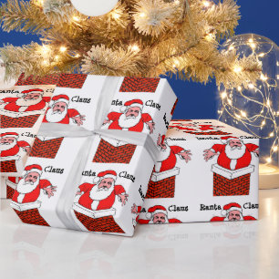Donald Trump Ranta Claus Wrapping Paper