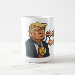 Donald Trump Receives Nobel Peace prize Coffee Mug