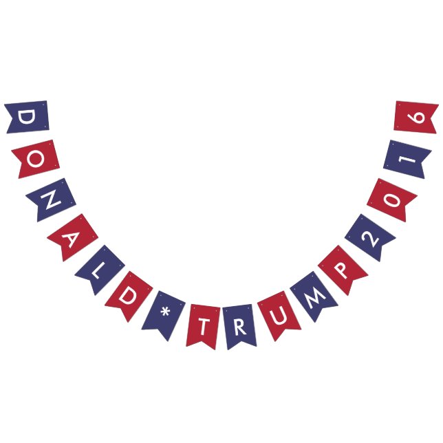 Donald Trump républicain 2016 couleurs de drapeau (Tout)