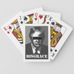 Donald Trump Republican Disgrace  Playing Cards