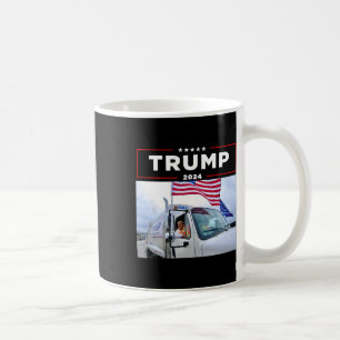 Donald Trump Rides In Garge Truck Shirt Garge Tee  Coffee Mug