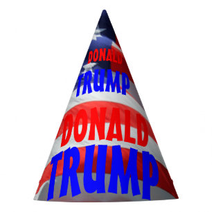 Donald Trump Running for President American Flag Party Hat