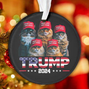 Donald Trump sécurise à nouveau les chats Casquett