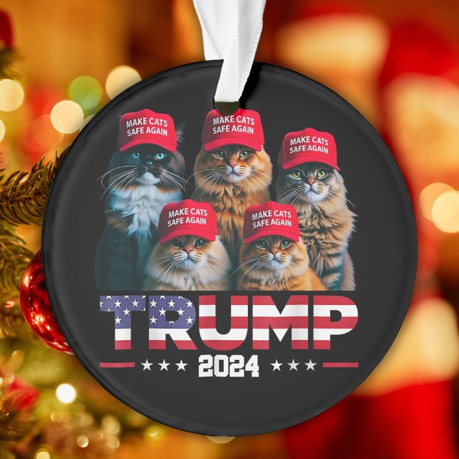 Donald Trump sécurise à nouveau les chats Casquett (Créateur téléchargé)