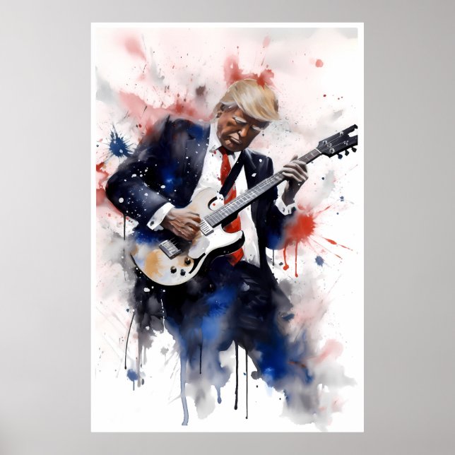 Donald Trump Shredding Poster (Front)