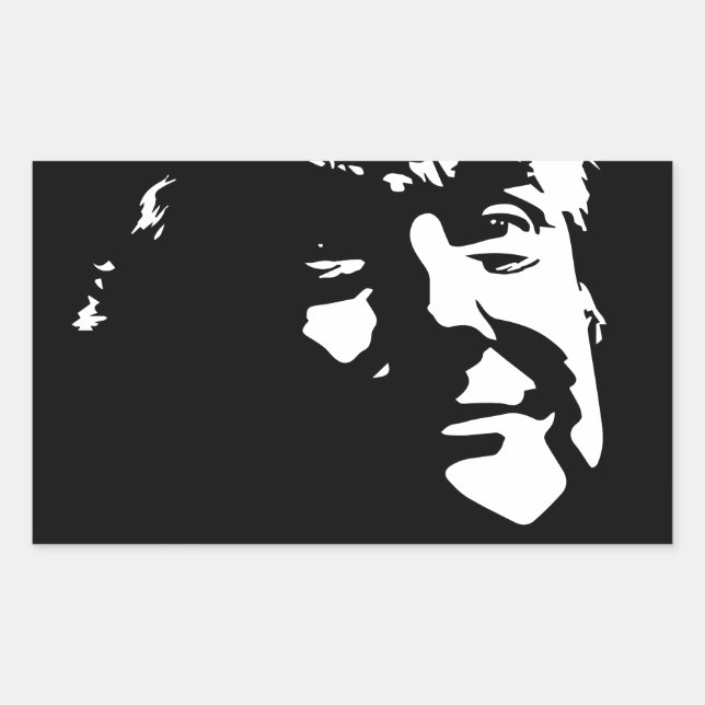 Donald Trump Silhouette Trumphead Sticker (Front)