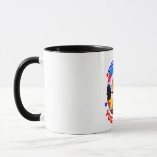 DONALD TRUMP- SMALL HANDS YUGE LIFTS MUG