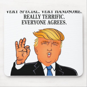 Donald Trump - terrific dad fathers day birthday Mouse Pad