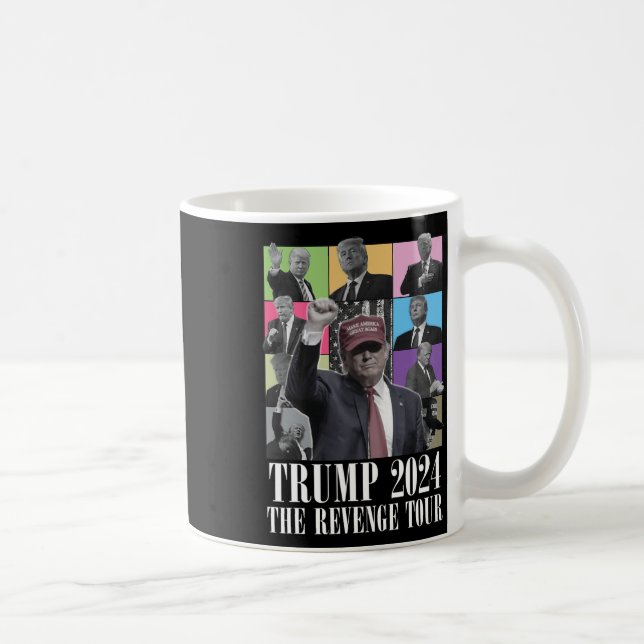 Donald Trump The Revenge Tour 2024 For Men And Wom Coffee Mug (Right)