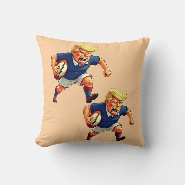 Donald Trump  Throw Pillow (Front)