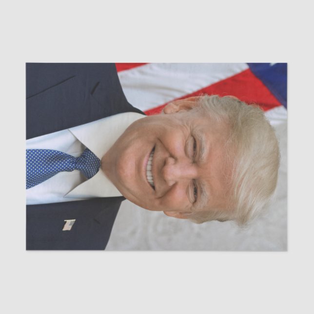 Donald Trump Tissue Paper (Front)