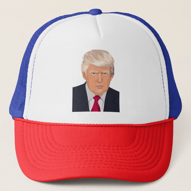 DONALD TRUMP TRUCKER HAT (Front)