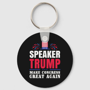 Donald Trump Trump Speaker Of The House  Keychain