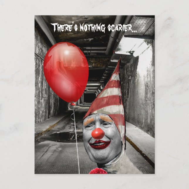 Donald Trump Trumpwise The Clown Funny Custom Text Postcard (Front)