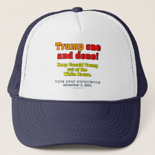Donald Trump Un Et C'Est Fait ! Casquette
