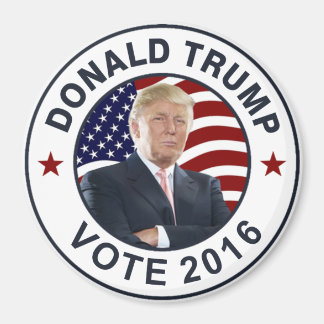 Donald Trump US Flag Magnet